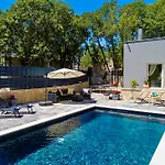 Luxury Andrea Vrzika In Forest Near The Sea With Heated Pool