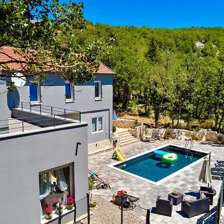 Luxury Andrea Vrzika In Forest Near The Sea With Heated Pool