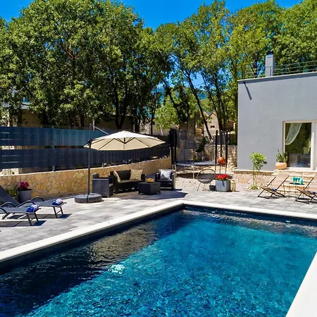 Luxury Andrea Vrzika In Forest Near The Sea With Heated Pool
