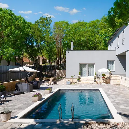 Luxury Andrea Vrzika In Forest Near The Sea With Heated Pool Zagvozd